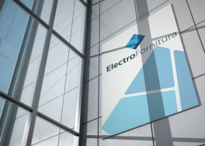 візуалізація розробленого логотипу, ТМ Електрофурнітура